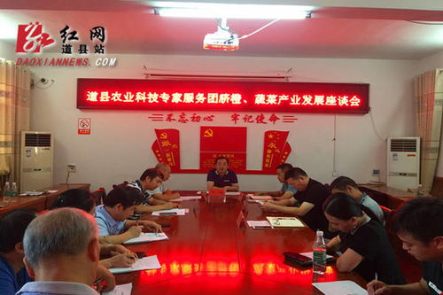 道縣召開(kāi)農(nóng)業(yè)科技專(zhuān)家服務(wù)團(tuán)臍橙 蔬菜產(chǎn)業(yè)發(fā)展座談會(huì)