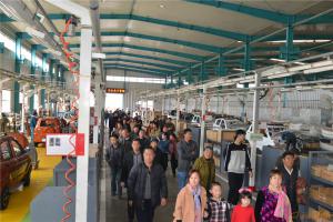 濱州陽(yáng)信 工廠(chǎng)看車(chē)團(tuán) 為時(shí)風(fēng)制造點(diǎn)贊